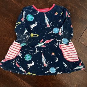 🚀 Mini Boden Rocket Ship Tunic